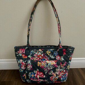 Vera Bradley Zip Tote Blue Floral